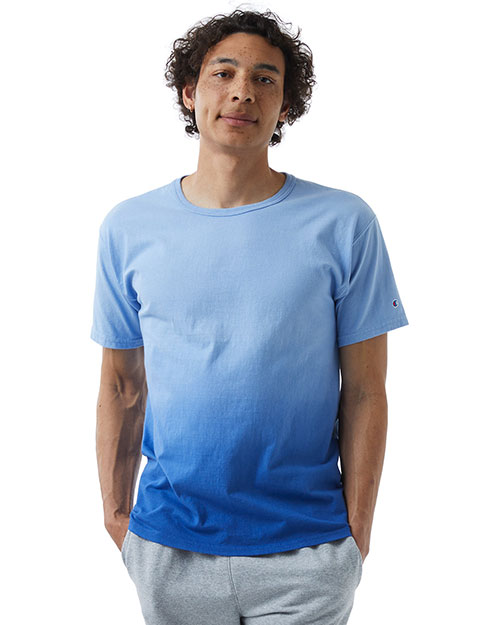 Champion CD100D Unisex Classic Jersey Dip Dye T-Shirt at GotApparel