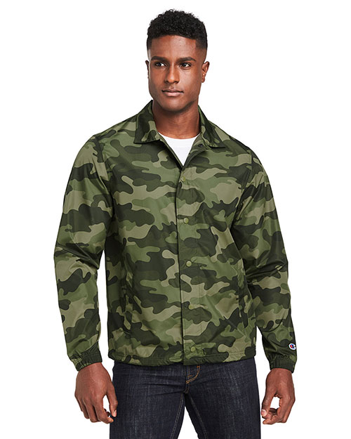 Custom Embroidered Champion CO126 Men Coach's Jacket at GotApparel