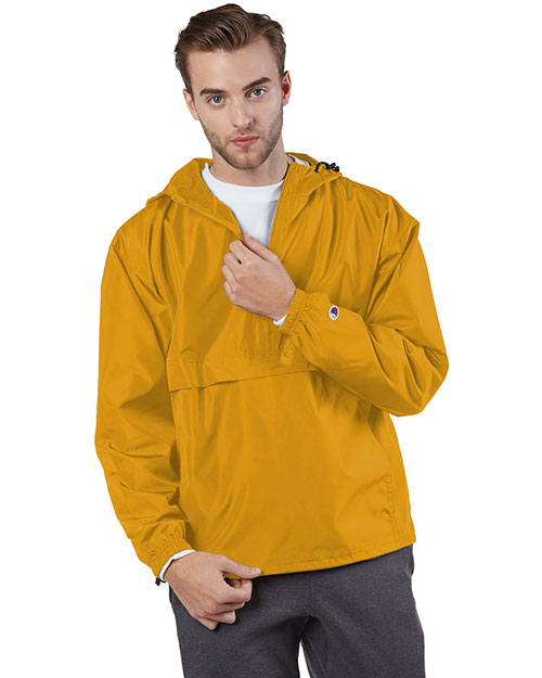 Champion CO200 Adult Packable Anorak 1/4 Zip Jacket at GotApparel