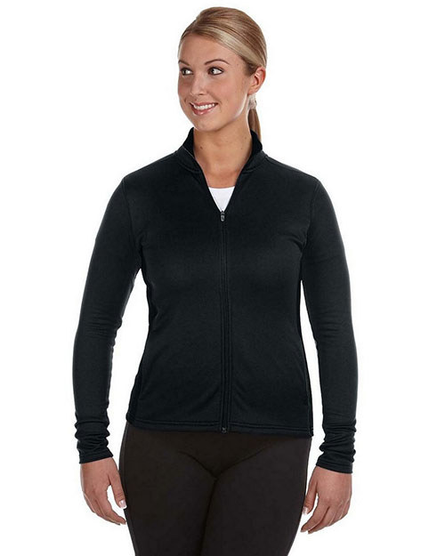 Custom Embroidered Champion S260 Women Performance 5.4 Oz. Colorblock Full-Zip Jacket at GotApparel