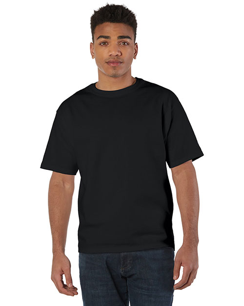 Custom Embroidered Champion T2102 Men Heritage 7 Oz. Jersey T-Shirt at GotApparel