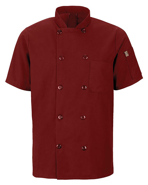 Chef Designs 046X  Mimix™ Short Sleeve Chef Coat with OilBlok at GotApparel