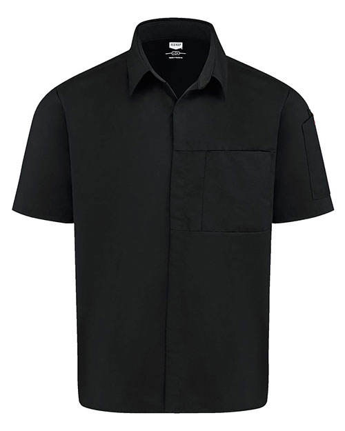 Chef Designs 502M Poplin Airflow Cook Shirt with OilBlok at GotApparel