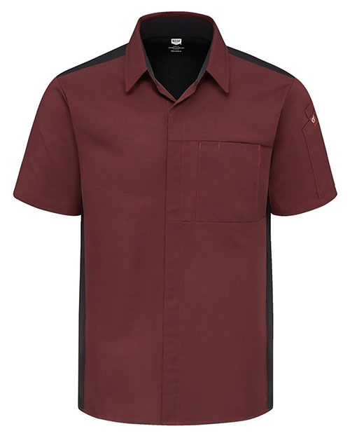 Chef Designs 502M  Poplin Airflow Cook Shirt with OilBlok at GotApparel