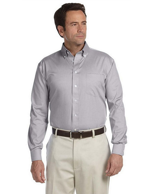 Chestnut Hill CH620 Men Executive Performance Pinpoint Oxford at GotApparel