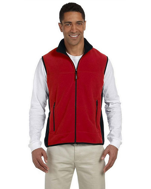 Chestnut Hill CH960 Men Polartec Colorblock Full-Zip Vest at GotApparel