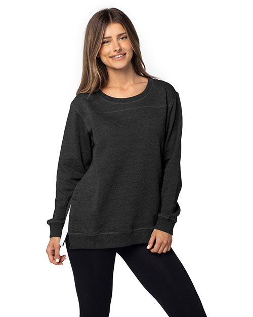 chicka-d 2113CK  Ladies' Bato Basics Fleece Tunic at GotApparel