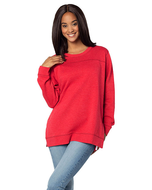 chicka-d 2113CK  Ladies' Bato Basics Fleece Tunic at GotApparel