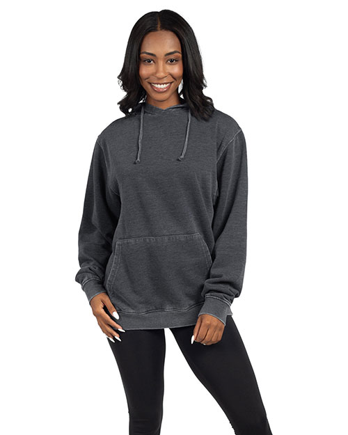 chicka-d 482  Ladies' Burnout Everybody Hooded Sweatshirt at GotApparel