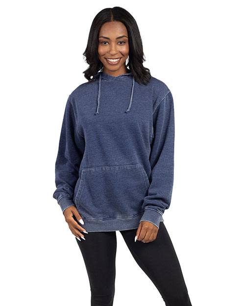 chicka-d 482  Ladies' Burnout Everybody Hooded Sweatshirt at GotApparel