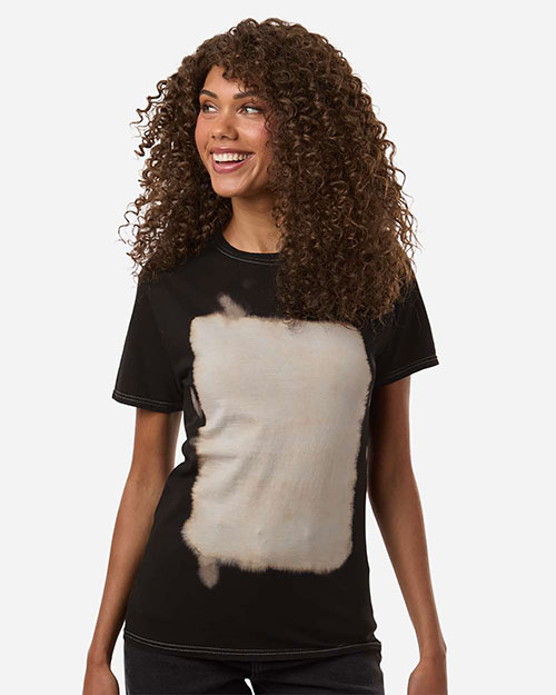 Colortone 1385 Unisex Bleach Out Dyed T-Shirt at GotApparel