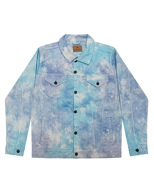 Colortone 9050  Tie-Dyed Denim Jacket at GotApparel