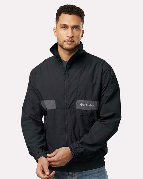 Columbia 212106 Men's Spire Valley™ Windbreaker at GotApparel