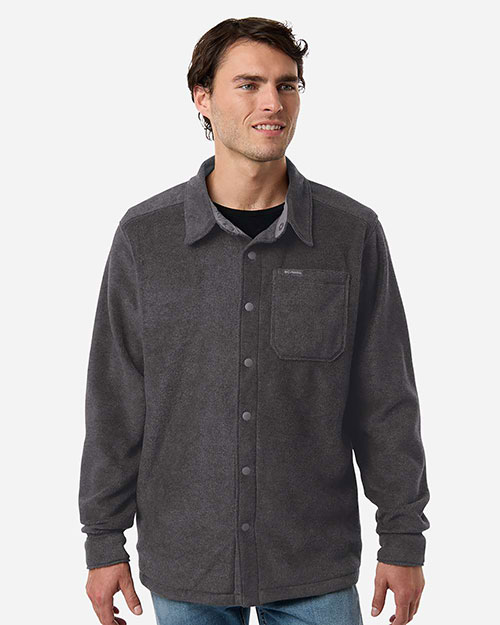 Columbia 212371 Men's Steens Mountain™ Solid Shirt Jacket at GotApparel