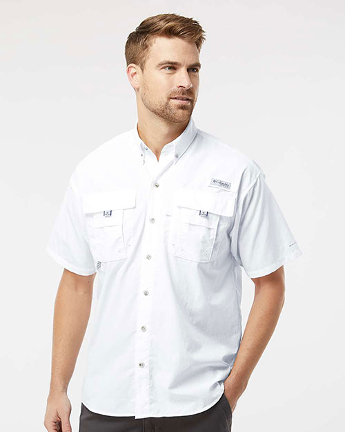 Columbia 212464 Men's PFG Bahama™ II Short Sleeve Shirt at GotApparel