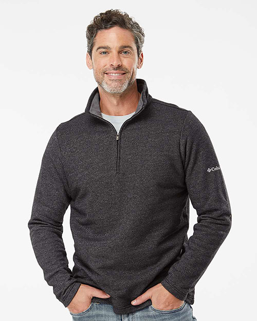 Columbia 212487 Men's Great Hart Mountain™ III Half-Zip Pullover at GotApparel