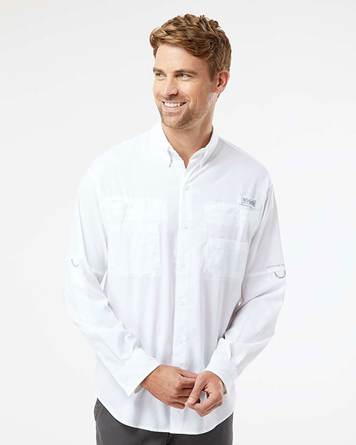 Columbia 7253 Men 2.4 oz Tamiami II Long-Sleeve Shirt at GotApparel