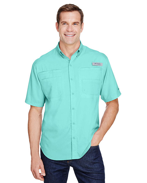 Custom Embroidered Columbia 7266 Men 2.4 oz Tamiami II Short-Sleeve Shirt at GotApparel