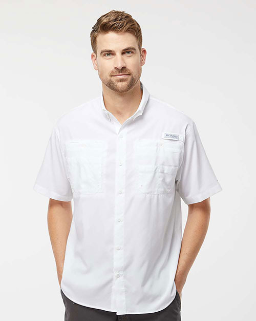 Columbia 7266 Men 2.4 oz Tamiami II Short-Sleeve Shirt at GotApparel