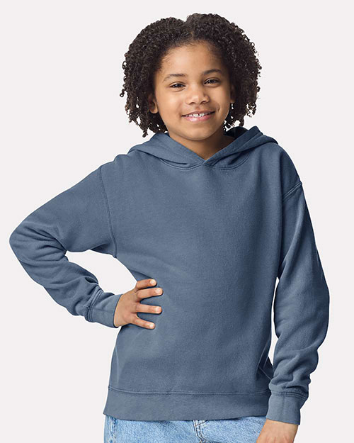 Comfort Colors 1467Y Youth Garment-Dyed Lightweight Fleece Hooded Sweatshirt at GotApparel