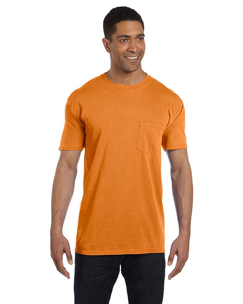 Comfort Colors 6030CC Men 6.1 Oz. Garment-Dyed Pocket T-Shirt at GotApparel