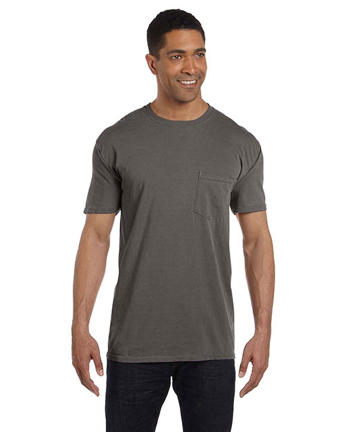 Comfort Colors 6030CC Men 6.1 Oz. Garment-Dyed Pocket T-Shirt at GotApparel