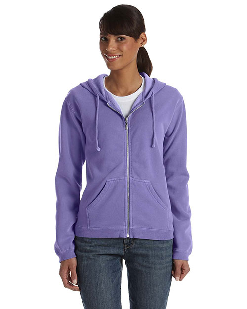Comfort Colors C1598 Women 10 Oz. Garment Dyed Full-Zip Hood at GotApparel