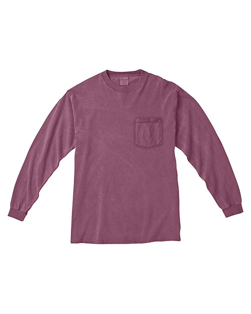Comfort Colors C4410 Men 6.1 Oz. Long-Sleeve Pocket T-Shirt at GotApparel