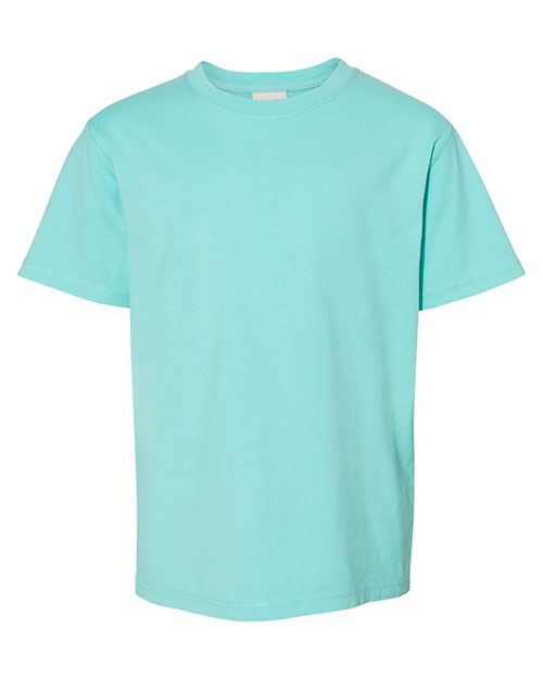 Comfortwash By Hanes GDH175 Boys Youth Gart-Dyed T-Shirt at GotApparel