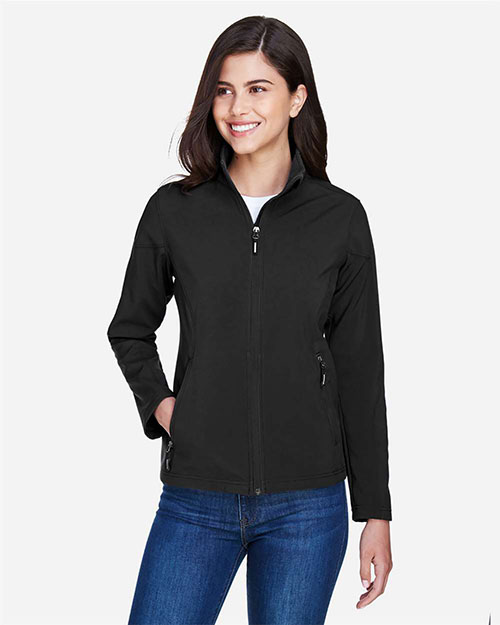 Core 365 78184 Women Cruise Two-Layer Fleece Bonded Soft Shell Jacket at GotApparel