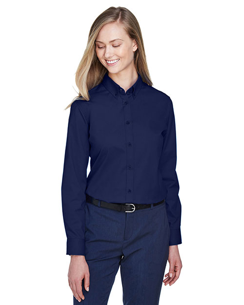 Core 365 78193 Women Operate Long-Sleeve Twill Shirt at GotApparel