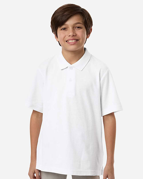 Core 365 CE106Y Youth Resolve CVC Performance Pique Polo at GotApparel