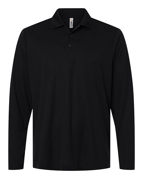 Core 365 CE108L Men's Nova Performance Long Sleeve Pique Polo at GotApparel