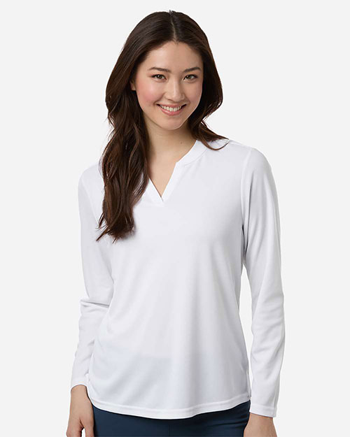 Core 365 CE108LW Women's Nova Performance Long Sleeve Pique Polo at GotApparel