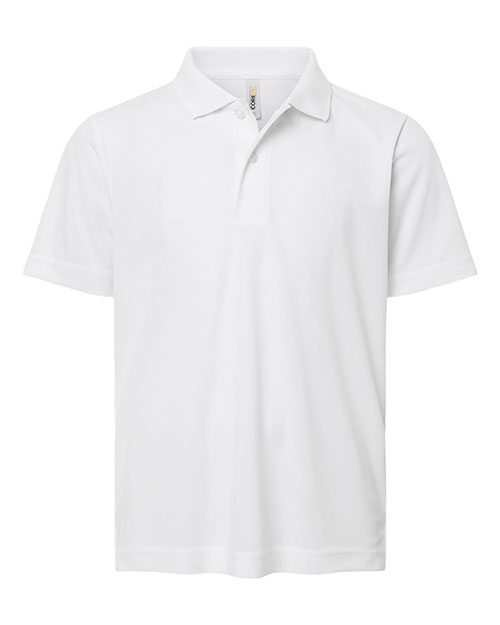 Core 365 CE108Y Youth Nova Performance Pique Polo at GotApparel