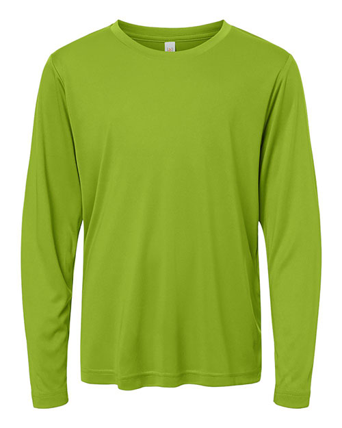 Core 365 CE10LY Youth Capital Performance Long Sleeve T-Shirt at GotApparel