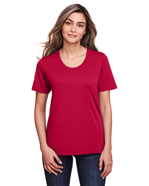 Core 365 CE111W Women Ladies' Fusion Chromasoft™ Performance T-Shirt at GotApparel
