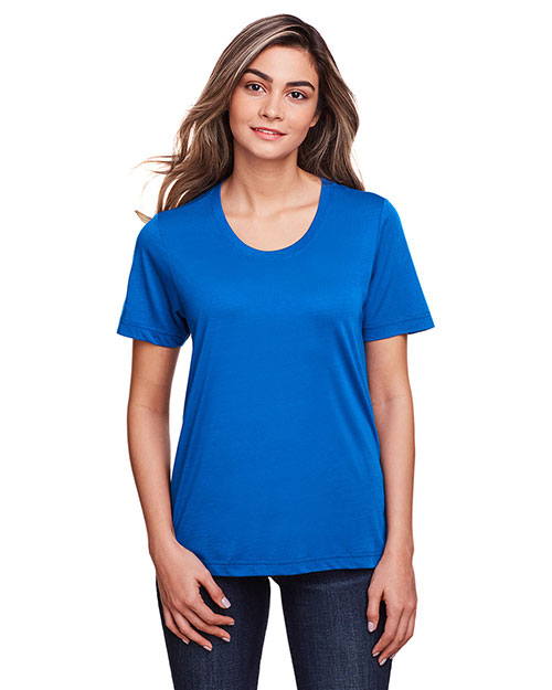 Core 365 CE111W Women Ladies' Fusion Chromasoft™ Performance T-Shirt at GotApparel