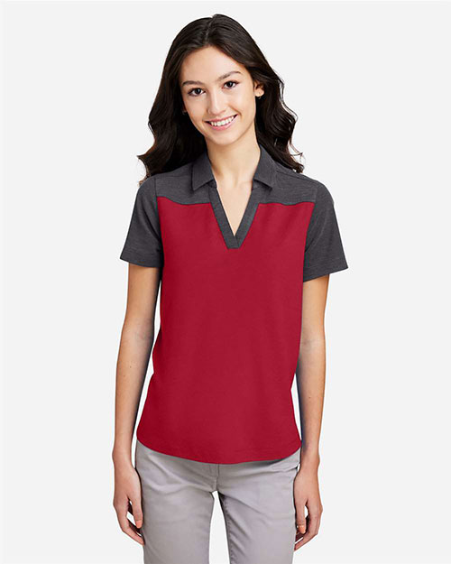 Core 365 CE112CW Ladies' Fusion ChromaSoft Colorblock Polo at GotApparel