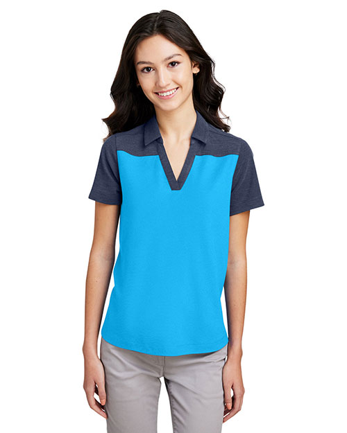 Core 365 CE112CW Ladies' Fusion ChromaSoft Colorblock Polo at GotApparel