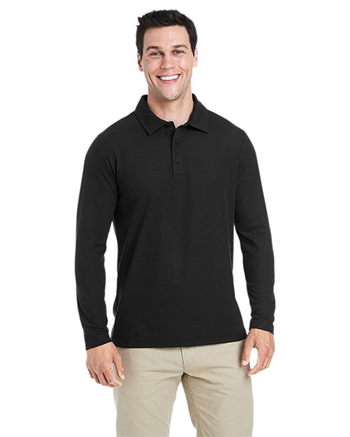 Core 365 CE112L  Men's Fusion ChromaSoft™ Long-Sleeve Pique Polo at GotApparel