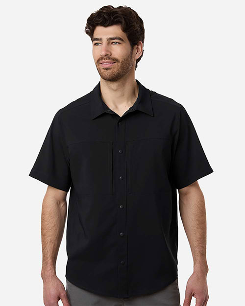 Core 365 CE520 Men's UltraUVP Shoreline Short Sleeve Staff Shirt at GotApparel