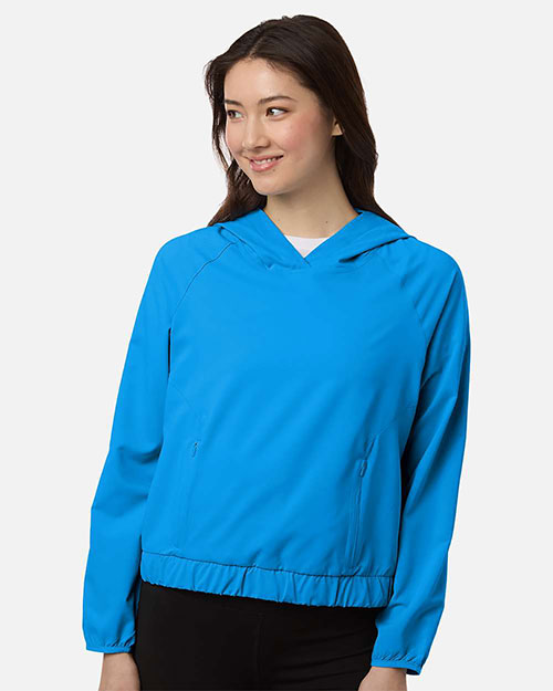 Core 365 CE520LW Women's UltraUVP Shoreline Long Sleeve Hooded Pullover at GotApparel