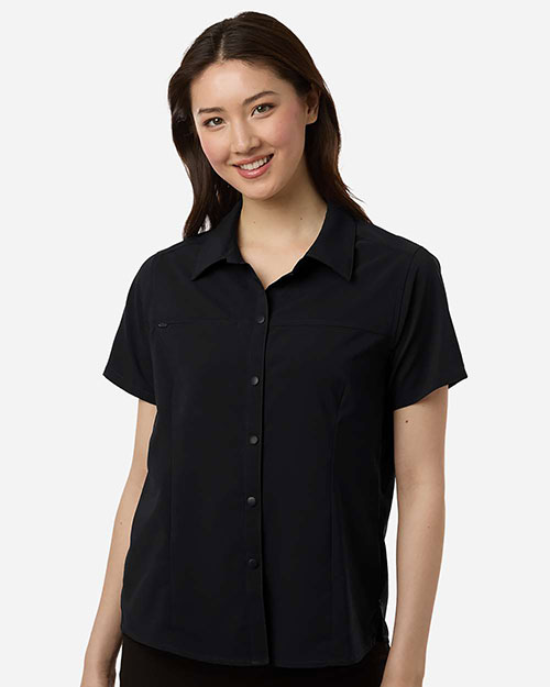 Core 365 CE520W Women's UltraUVP Shoreline Short Sleeve Staff Shirt at GotApparel