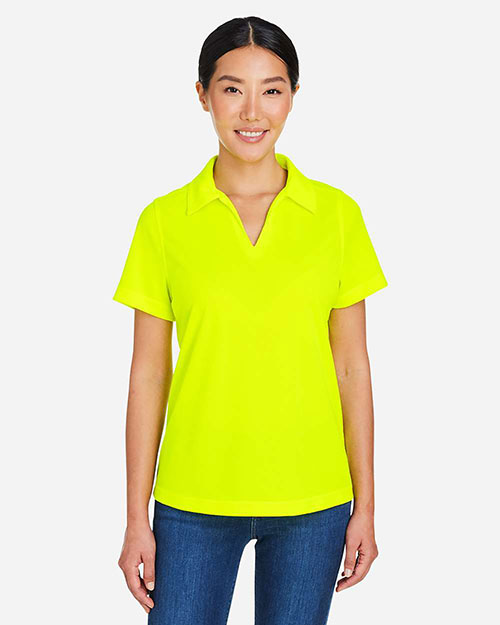 CORE365 CE104W Ladies' Market Snag Protect Mesh Polo at GotApparel