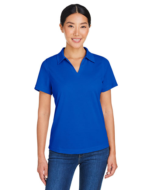 CORE365 CE104W Ladies' Market Snag Protect Mesh Polo at GotApparel