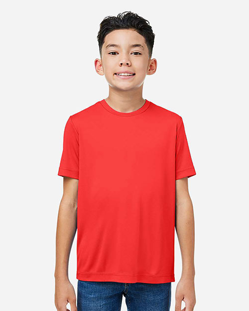 CORE365 CE10Y Youth Capital Performance T-Shirt at GotApparel