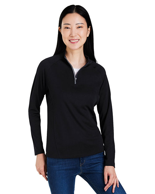 CORE365 CE418W Ladies' Origin Performance Pique Quarter-Zip at GotApparel
