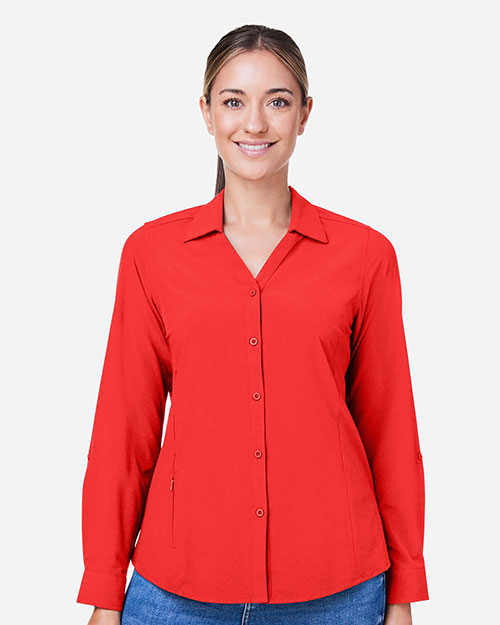 CORE365 CE510LW Women's Ultra UVP® Marina Shirt at GotApparel