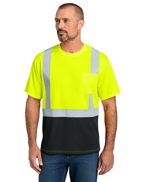CornerStone CS205 ® ANSI 107 Class 2 Short Sleeve Mesh Blocked Tee at GotApparel